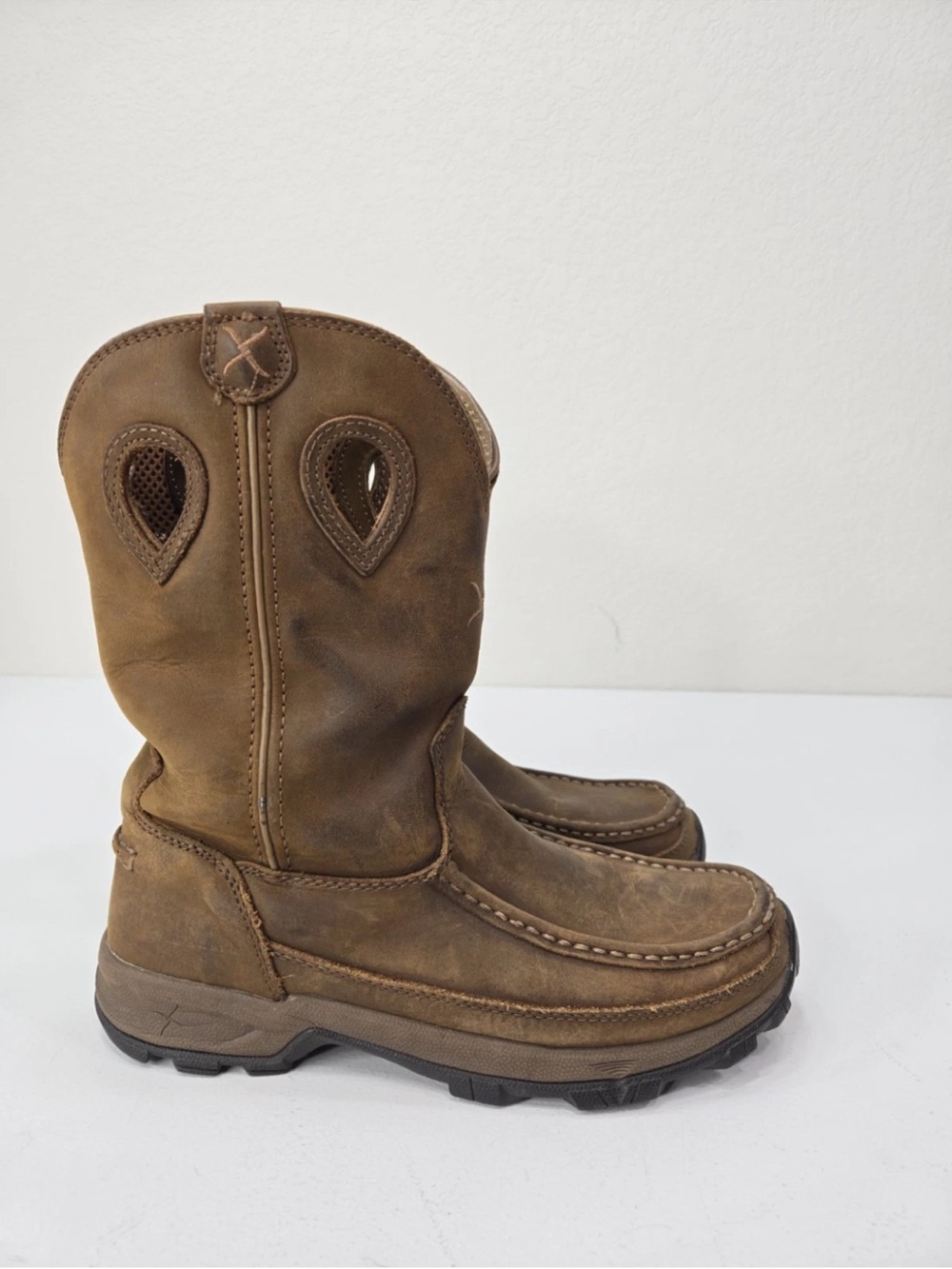 Twisted X Womens Western Work Boot Moc Toe WHKB001 Size 8M - Picture 3 of 11